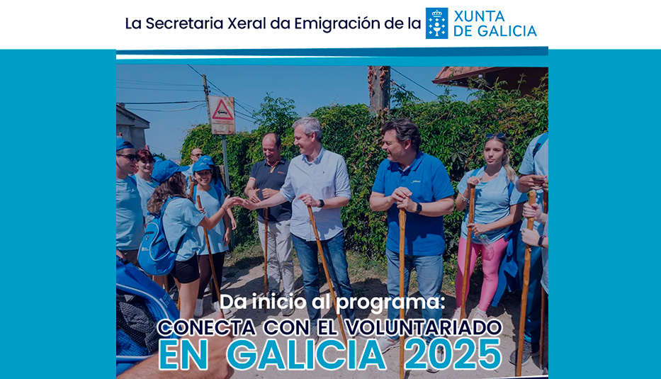 CONECTA CON EL VOLUNTARIADO EN GALICIA 2025