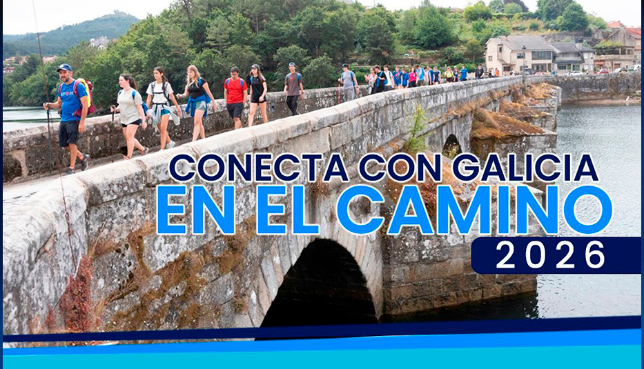 Conecta con Galicia en el Camino 2026
